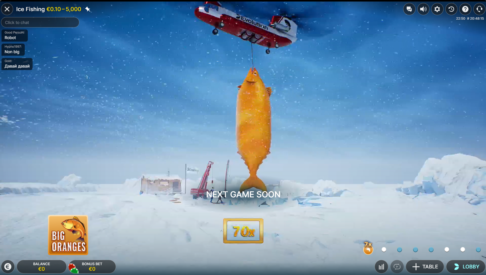 Пример Big Oranges - 70x